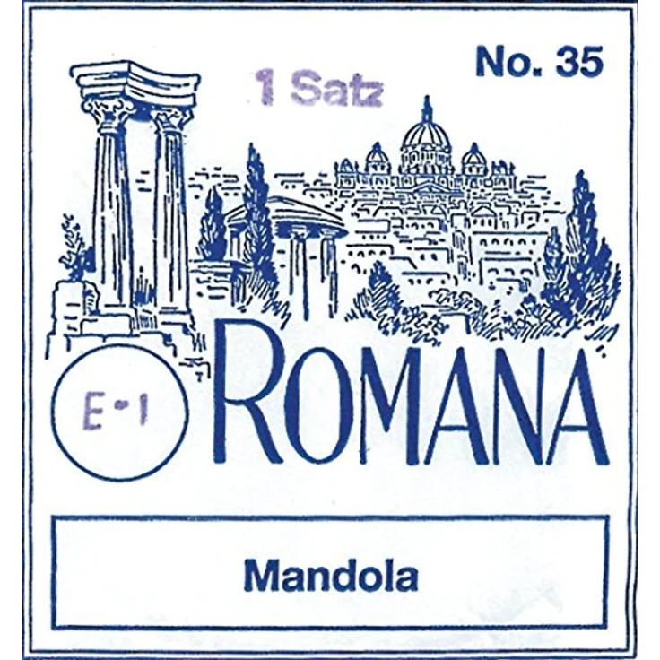 Romana Mandriola Strings, 12-saitige Gitarrensaiten aus versilbertem Silberstahl, loop-end, mit verschiedenen Saitendurchmessern – Bild 2