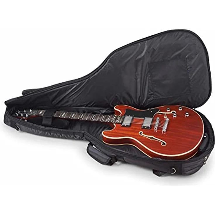 Rockbag 20507 Gig Bag Hollow Body, Deluxe Gigbag für 335 Formen mit 20mm Polsterung, Rucksackgarnitur, Maße L1080mm x B410mm x T75mm – Bild 4