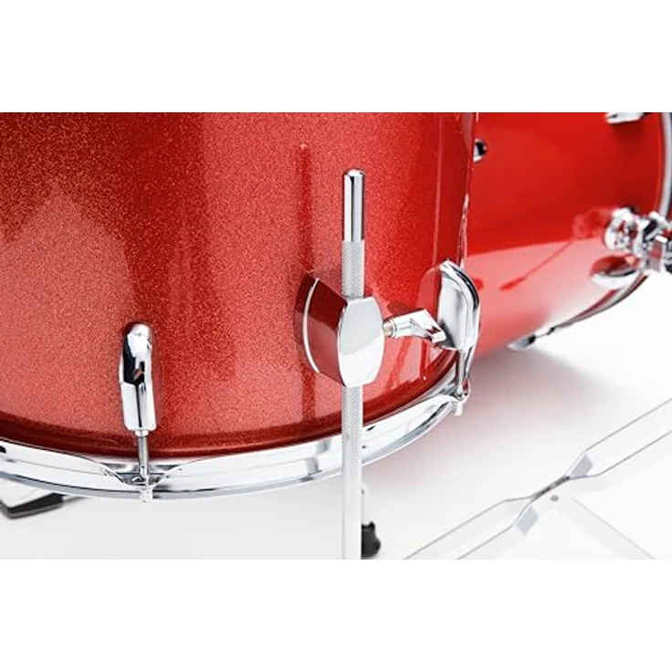 Tama Stagestar 20 5-pcs Kit CDS, Schlagzeugset in Candy Red Sparkle mit 20"x16" Bass Drum und Meinl BCS Beckensatz – Bild 7
