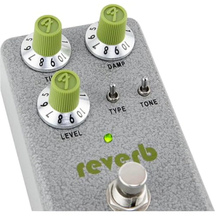 Fender Hammertone Reverb, Effektpedal für E-Gitarre mit True Bypass und mehreren Reglern über effektive Raumklangsteuerung – Bild 7