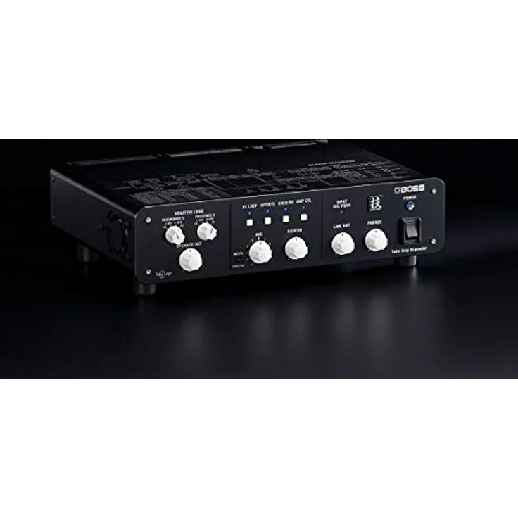 Boss WAZA Tube Amp Expander, Röhrenverstärker mit 150 Watt, integrierter 100 Watt Class-AB-Endstufe, 22 Lautsprecherbox-Emulationen und DSP-Effekten – Bild 5