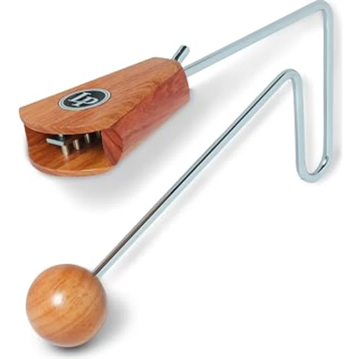 Latin Percussion LP208 Vibra Slap II Wood, Effektinstrument mit Holzresonanzkörper und Metallbügel – Bild 2