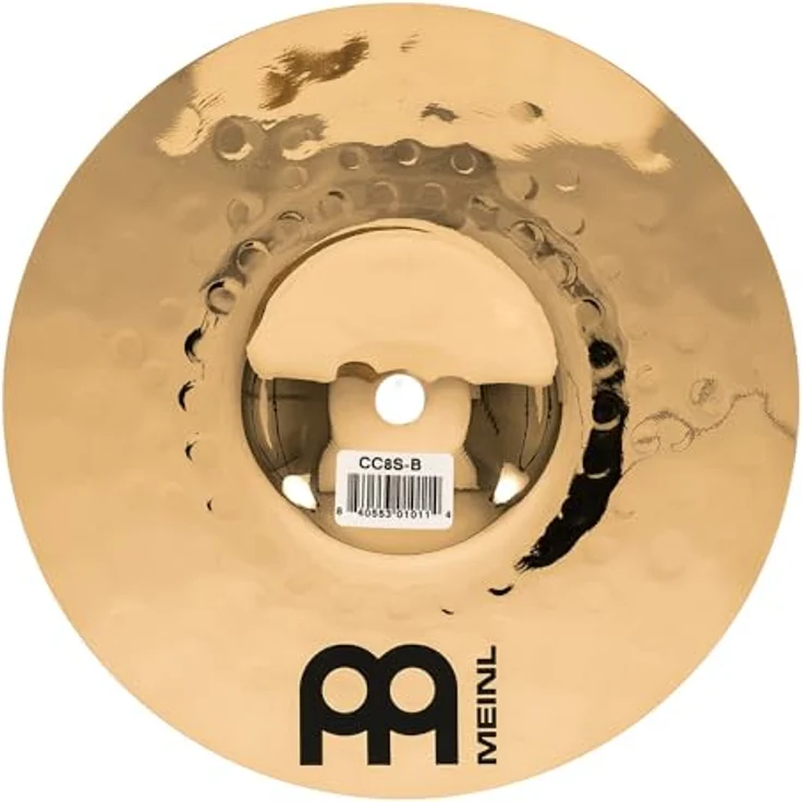Meinl 08" Classics Custom Splash, Schlagzeugbecken mit brillant Oberfläche und klarem, gläsern klingendem Sound – Bild 5