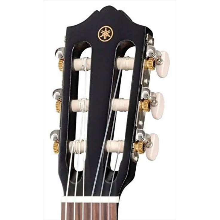 Yamaha GL1 Black, Gitarlele mit 6 Saiten, Fichtendecke, Meranti Body, Sonokeling Griffbrett, inkl. Gig Bag – Bild 4