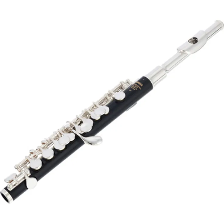 Yamaha YPC-62 M Piccolo, Grenadillholz Korpus mit Neusilber Kopfstück und Vollsilbermundlochplatte, inkl. Zubehör und Koffer