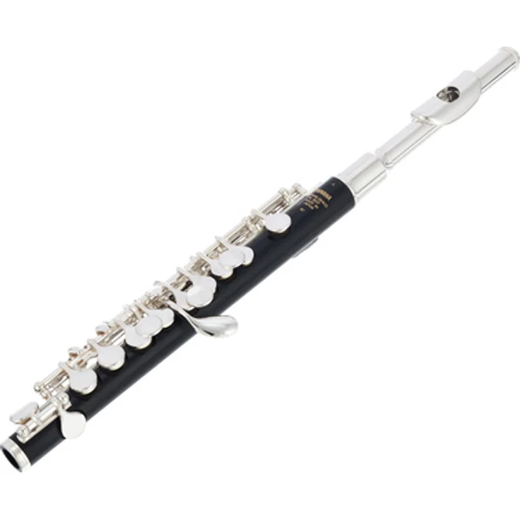 Yamaha YPC-62 M Piccolo, Grenadillholz Korpus mit Neusilber Kopfstück und Vollsilbermundlochplatte, inkl. Zubehör und Koffer