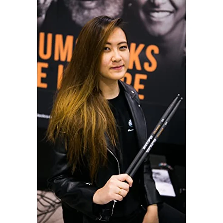Techra Colossus 5B Carbon Sticks, extrem haltbare Drumsticks, 9-10 mal langlebiger als Holz, 20% leichter, Länge 409mm, Durchmesser 14,8mm, Gewicht 56g – Bild 6