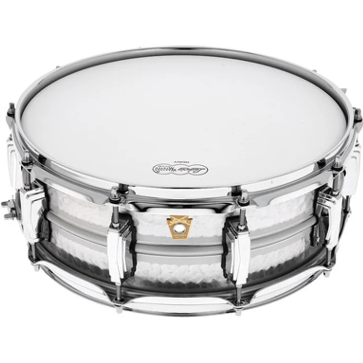 Ludwig 14"x05" LA404K Acrophonic Snare, matter Aluminium Kessel, klassisches Design mit Imperial Lugs, hoher Klangstandard