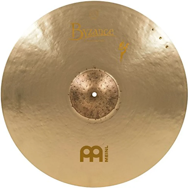 Meinl 22" Byzance Sand Crash/Ride, Benny Greb Signature Becken mit warmem Vintage Klang, sandgestrahlt und gehämmert, inklusive Beckennieten – Bild 1