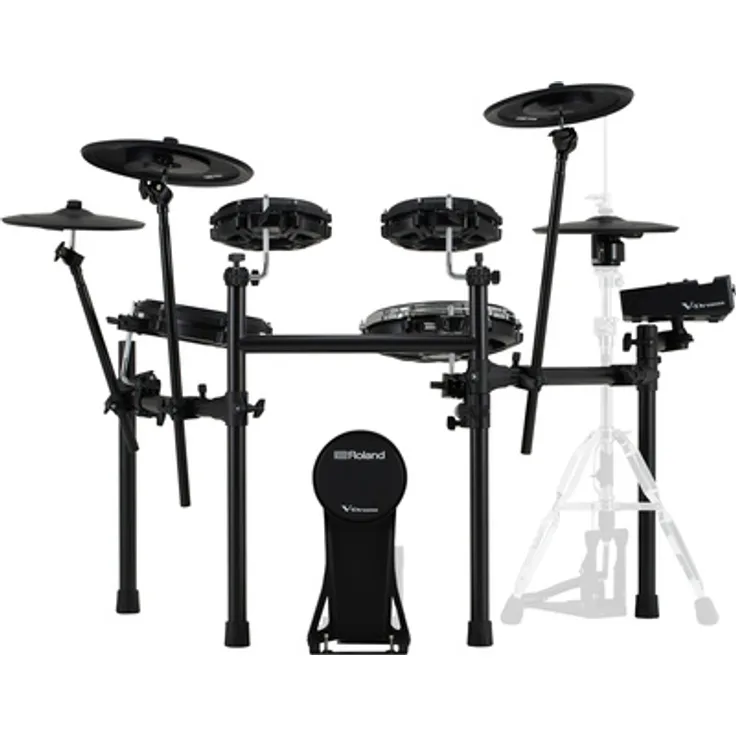 Roland TD316 V-Drum Kit, E-Drum mit V31 Soundmodul, 200 Drum Kits, Bluetooth Audio, inkl. KD-10 Kickpad und PD-12P Snare