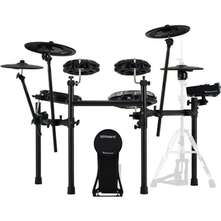Roland TD316 V-Drum Kit, E-Drum mit V31 Soundmodul, 200 Drum Kits, Bluetooth Audio, inkl. KD-10 Kickpad und PD-12P Snare