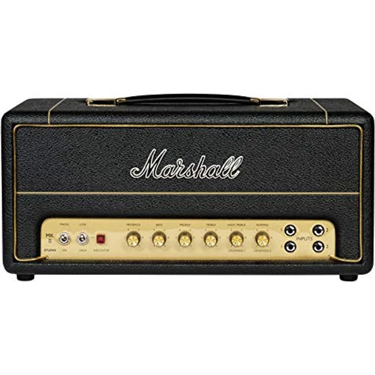 Marshall Studio Vintage SV20H, Röhren-Gitarren-Topteil mit 20 Watt und DI Out, schwarz – Bild 1