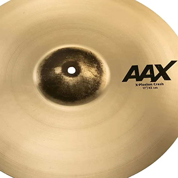 Sabian 17" AAX AAXplosion Crash, brillantes Schlagzeugbecken mit klarem, definiertem Sound und großem Dynamikbereich – Bild 4