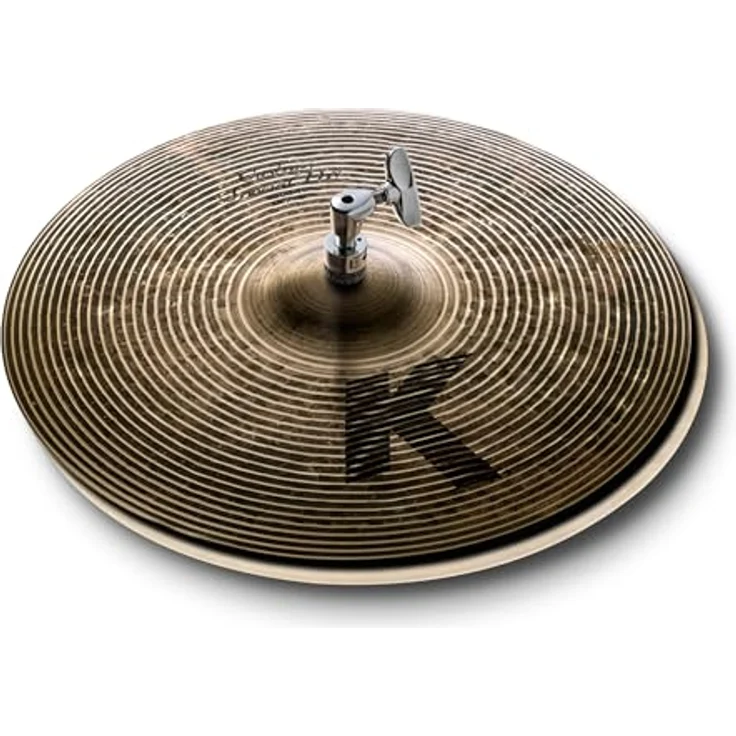 Zildjian 15" K Custom Special Dry Hats, Schlagzeugbecken mit natürlichem Finish, dunklem und trockenem Sound, kurz nachhallend – Bild 1