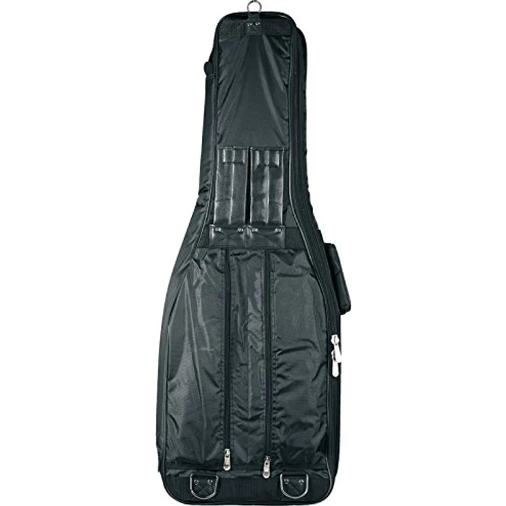 Rockbag RB-20612B Plus Double Gig Bag für 2 E-Gitarren, wasserabweisendes Rok Tex®-Material, 30 mm Polsterung, Rucksackgurte mit Handy-Pocket, Innenmaße L1060mm x B380mm x H60mm – Bild 3