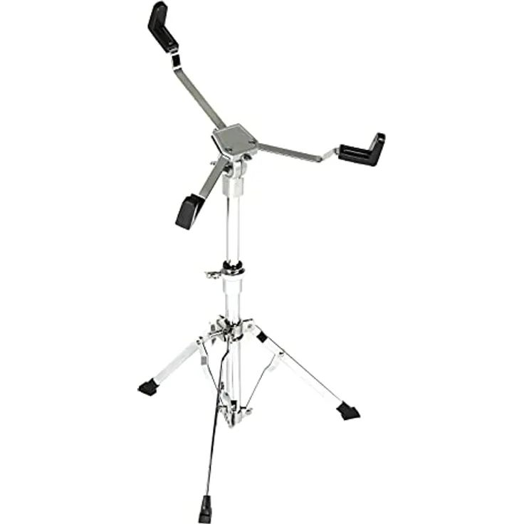 Fame Snare Ständer, Einstrebiger, Verchromt, Höhenverstellbar, Leicht & Flexibel für 10 Zoll Snare Drums, ideal für Kinder bis 6 Jahre