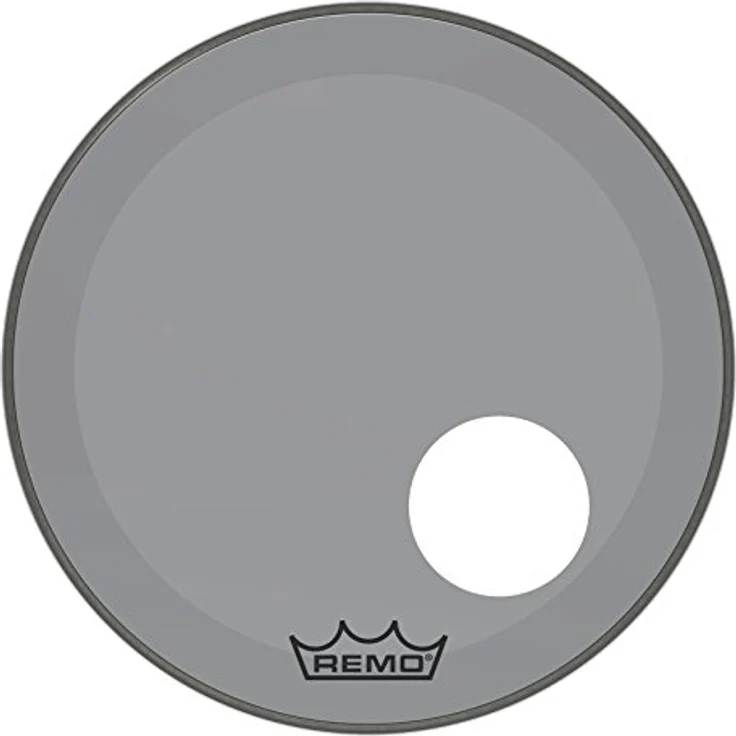 Remo 20" P3 Colortone Purple Bass Drum Schlagfell, einschichtig, 10 mil mit Dämpfungsring, inklusive Falam Slam – Bild 5
