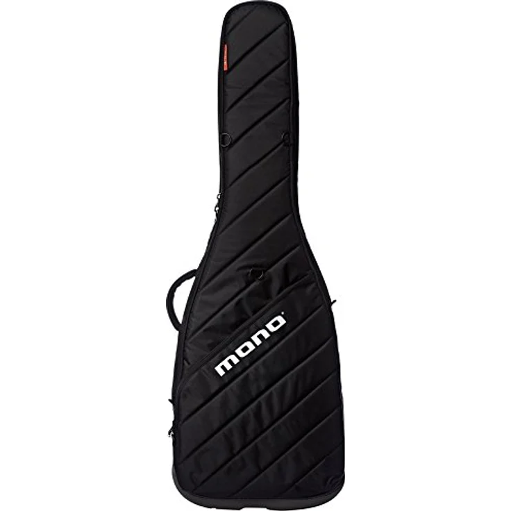 Mono Cases Vertigo Electric Bass M80-VEB-BLK, professionelles Gigbag für E-Bass, wasserabweisendes Sharkskin Nylon, 20 mm Polsterung, schwarz – Bild 3