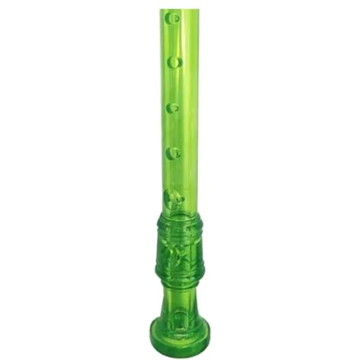 Yamaha YRS-20 BG Soprano Recorder, barocke Griffweise, ABS-Kunststoff, transparent grün, 442 Hz, inkl. Tasche – Bild 5