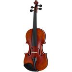 Stentor SR1995 Violin Amati 4/4, Handgefertigte Violine aus europäischen Hölzern mit massiver Fichtendecke und Ahornboden, Schellack-Lackierung, Ebenholzgriffbrett und Pirastro Saiten