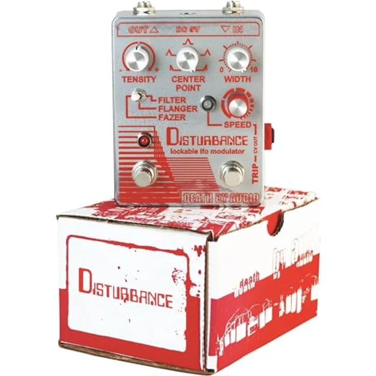 Death by Audio Disturbance, Gitarren-Effektgerät mit Flanger/Phaser/Filter, Freezable Multi-Modulation, handgefertigt in New York City – Bild 1