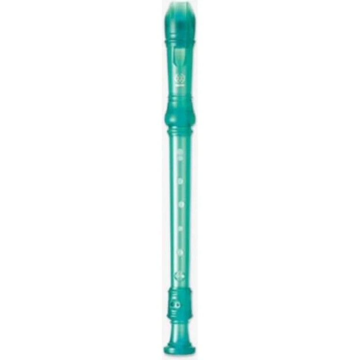 Yamaha YRS-20 BB Sopranblockflöte, barocke Griffweise, transparent blau, ABS-Kunststoff, a1 = 442 Hz, inkl. Tasche – Bild 3