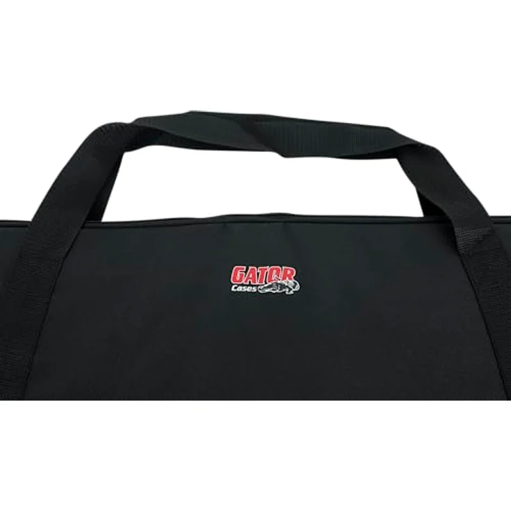 Gator GKBE-61, Economy Gig Bag für 61-Tasten Keyboards, 10 mm Polsterung, Nylon Tragegriff, innen 1092 mm x 445 mm x 127 mm – Bild 9