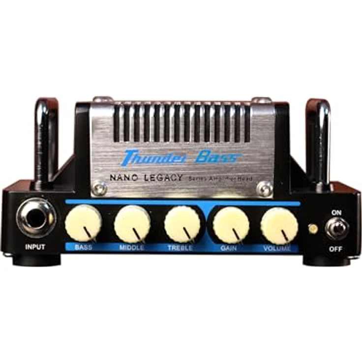 Hotone Nano Legacy Thunder Bass, Mini E-Bassverstärker mit 5 Watt, 3-Band EQ, FX Loop und Kopfhörerausgang – Bild 2
