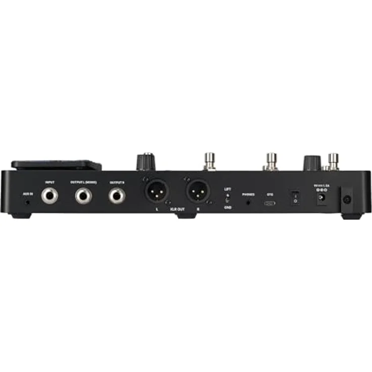 Mooer GE150 Max Li, Gitarren-Multieffekt Pedal mit 55 Verstärkermodellen, 170 Effekten und kabellosem Betrieb, schwarz – Bild 4
