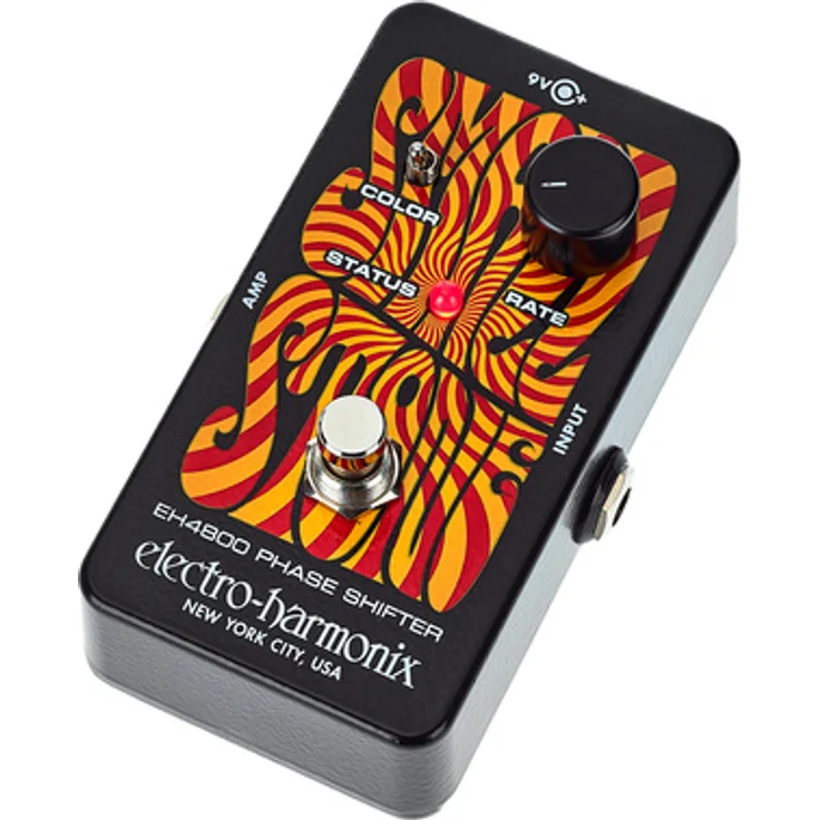 Electro Harmonix Small Stone, legendärer Phaser-Effektgerät mit True Bypass und Rate-Regler, kompakte Baugröße (65x110x57 mm)