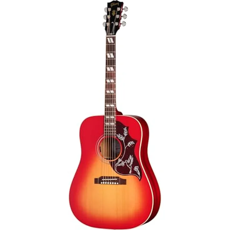 Gibson Hummingbird Special SVS, Dreadnought Westerngitarre mit LR Baggs Tonabnehmer, Sitka Fichte Decke, Satin Vintage Sunburst
