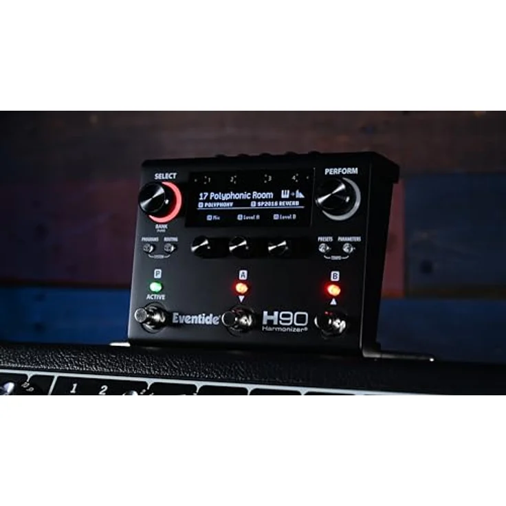 Eventide H90 Harmonizer Dark LTD, Multi-Effektpedal für E-Gitarre mit 70 Effekt-Algorithmen, schwarz – Bild 7