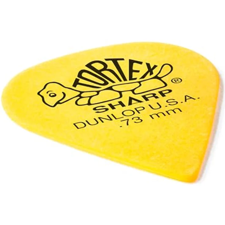 Jim Dunlop Plektrum Tortex Sharp 0,73mm, 72 Stück, langlebig und präzise – Bild 2
