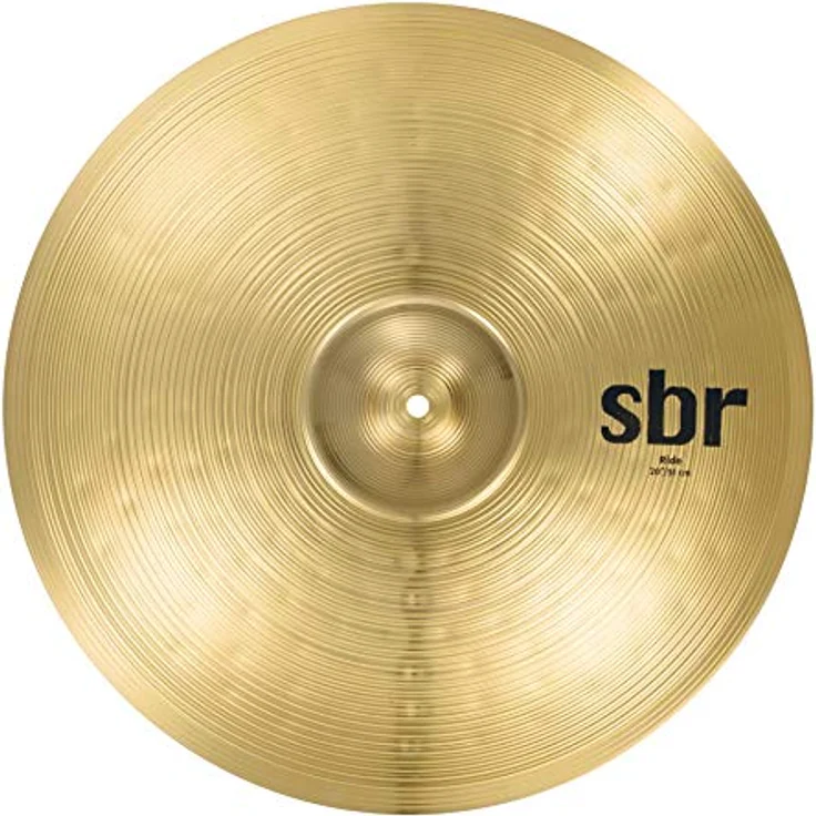 Sabian 20" SBR Ride, Schlagzeugbecken aus Messing mit starker Stickartikulation und heller Glocke – Bild 2