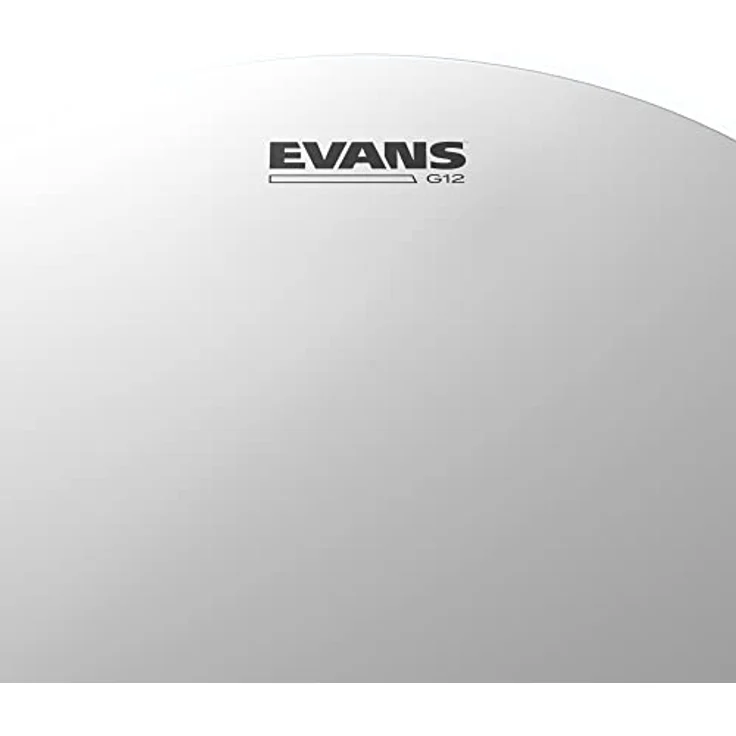 Evans 18" G12 White Coated, Tom Tom Fell mit 0,3 mm Dicke, weiß aufgerauht, langlebig und flexibel – Bild 2
