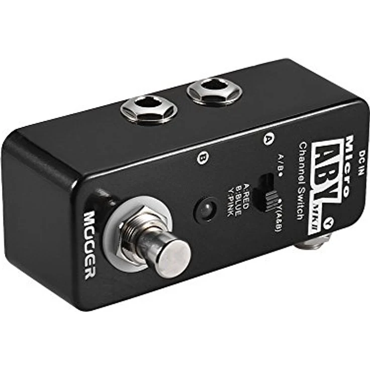 Mooer Micro ABY Box MKII, AB/Y Schalter und Signal Splitter mit 3 In-/Outputs, Metallgehäuse, kompakt 93,5 x 42 x 52 mm, 160 g – Bild 7