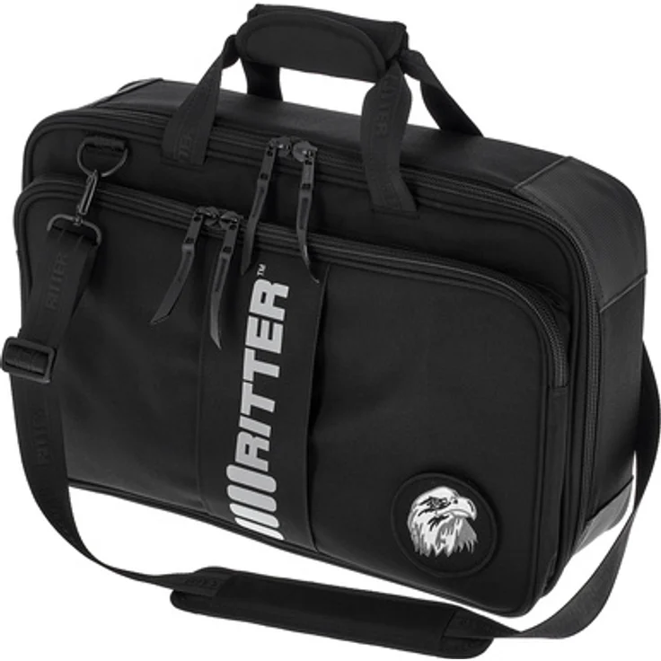 Ritter Keyboard Bag Bern 480, robuste Keyboardtasche mit 28mm Polsterung und reflektierendem Logo, Schwarz
