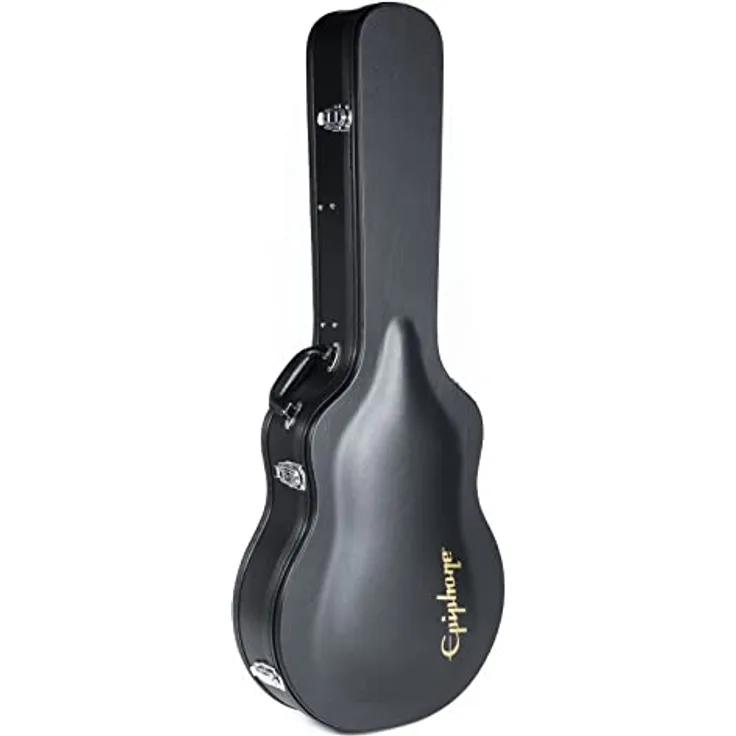 Epiphone Case Emperor, Gitarrenkoffer für Swingster und ES-175 Reissue, Maße: 111 cm Länge, 59 cm Korpuslänge, schwarz