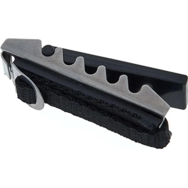 Harley Benton HBC05 Capo Classic, verstellbarer Kapodaster mit Klappmechanismus für Klassikgitarren, vernickelt