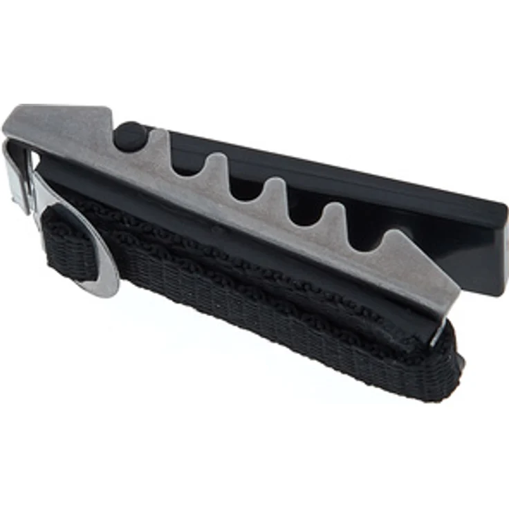 Harley Benton HBC05 Capo Classic, verstellbarer Kapodaster mit Klappmechanismus für Klassikgitarren, vernickelt