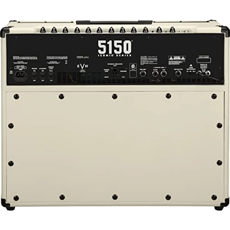 Evh 5150 Iconic 60W 2X12 Combo, Röhrenverstärker für E-Gitarre mit 2 Kanälen, Ivory – Bild 2