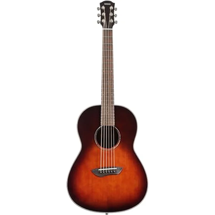 Yamaha CSF3M Tobacco Sunburst, Westerngitarre mit Tonabnehmer, massiver Mahagoni Korpus und Sitka-Fichte Decke, inkl. Gigbag – Bild 4
