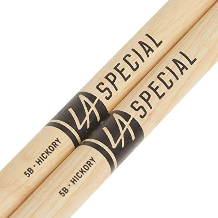 ProMark LA Specials Drumsticks 5B Hickory, ovaler Nylonkopf, 3 Paar für Studio und Live, 40,6 cm – Bild 3