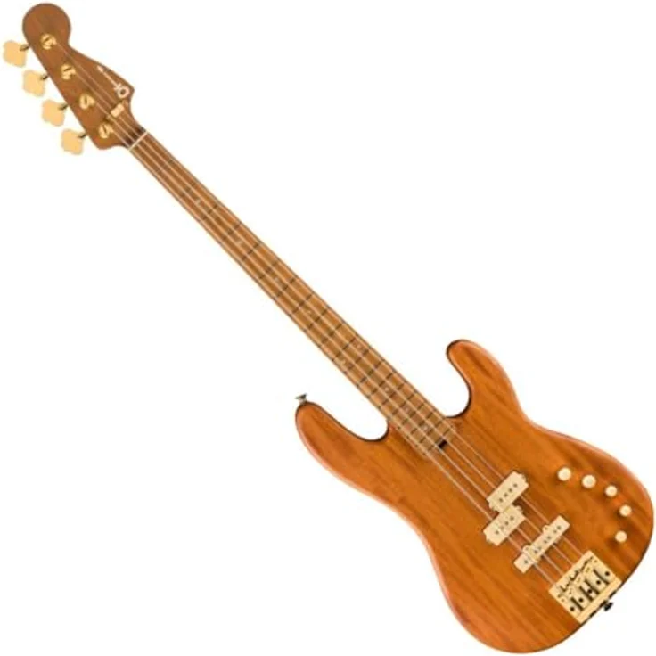 Charvel PM Bass SD PJ IV, E-Bass aus Mahagoni mit Speed Neck und DiMarzio Tonabnehmer, natur – Bild 3