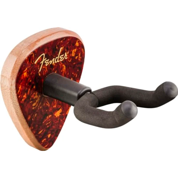 Fender 351 Guitar Wall Hanger, Gitarren-Wandhalterung in klassischer 351 Form, Tortoise, gepolsterte Kopfstütze und schwenkbar – Bild 2
