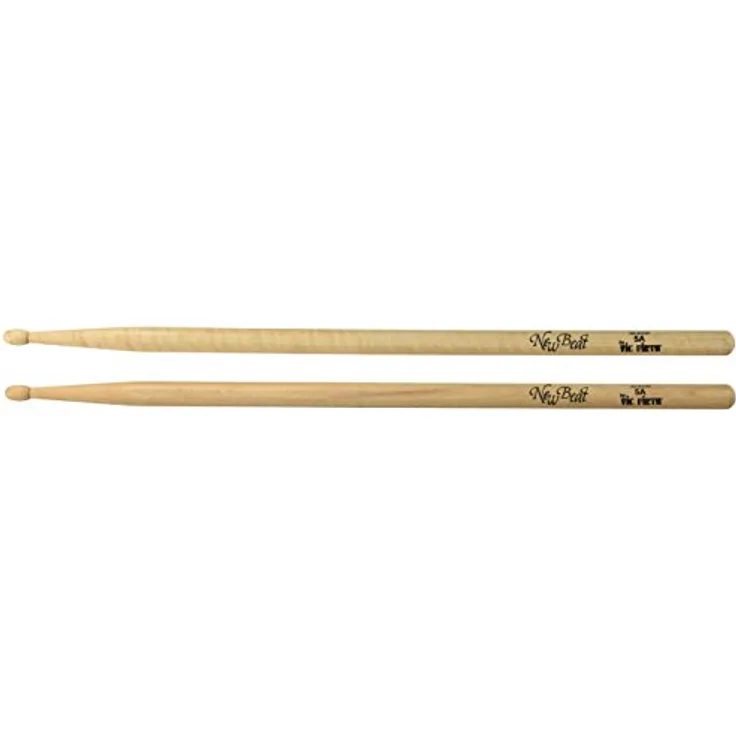Millenium H5A, American Hickory Drumsticks, 410 mm Länge, 14 mm Griff-Durchmesser, Holzkopf
