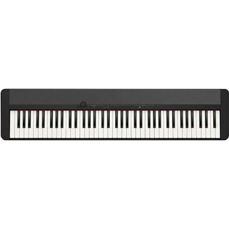 Casio Casiotone CT-S1-76BK, Piano-Keyboard mit 76 anschlagdynamischen Tasten, 61 Sounds, schwarz – Bild 2