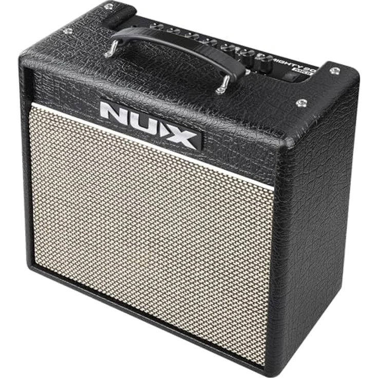 Nux Mighty 20 MKII, Modeling-Verstärker mit 20 Watt, 8" Lautsprecher, Bluetooth und 60-Sekunden-Phrase-Loop – Bild 3