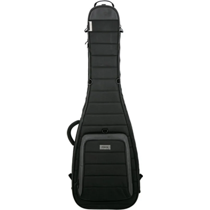 Mono Cases Classic Ultra Dual Bass Case, Gigbag für 2 E-Bässe, schwarz, mit abnehmbaren Rollen und wasserdichten Reißverschlüssen