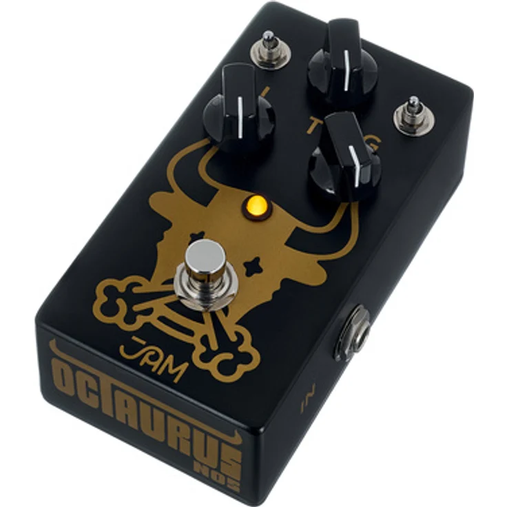 JAM pedals Octaurus NOS Octafuzz, Overdrive-Pedal für E-Gitarre mit NOS-Siliziumtransistoren, intuitivem Layout und vielseitigem Voicing